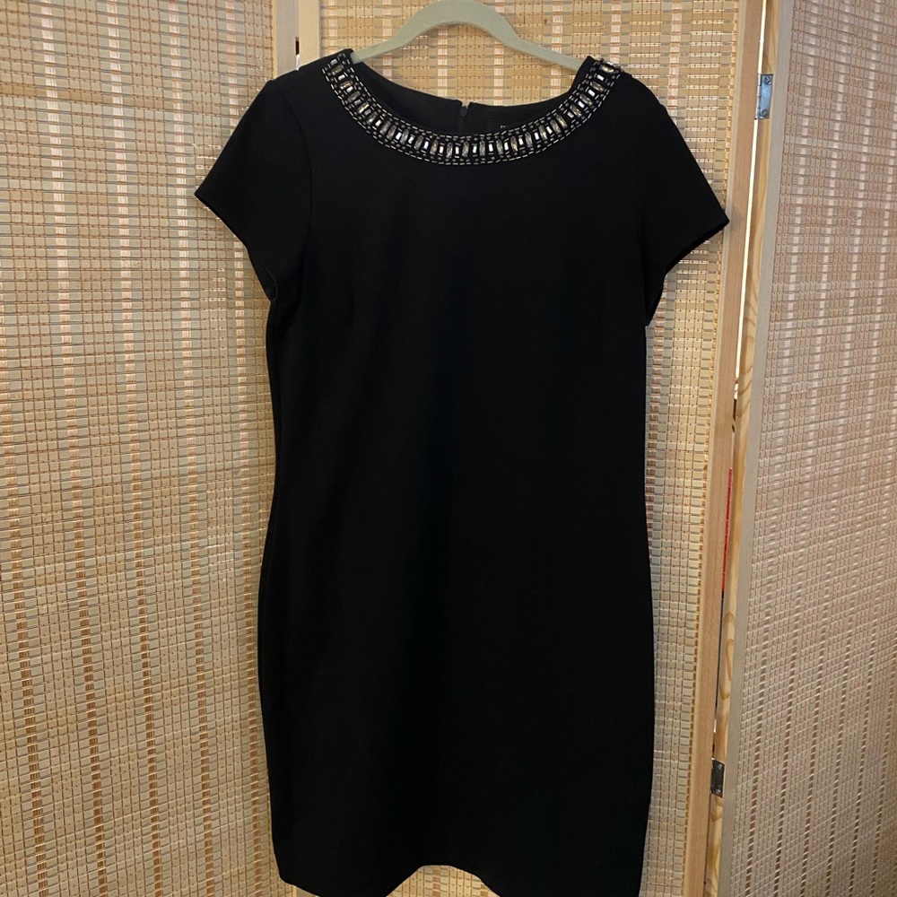 Ellen Tracy size 12 black cocktail dress